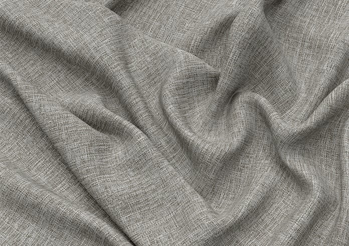 Atina (Blackout), Mottled Grey - Motorised Roman Blind - Image 4